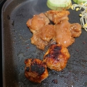 鶏肉の味噌焼き